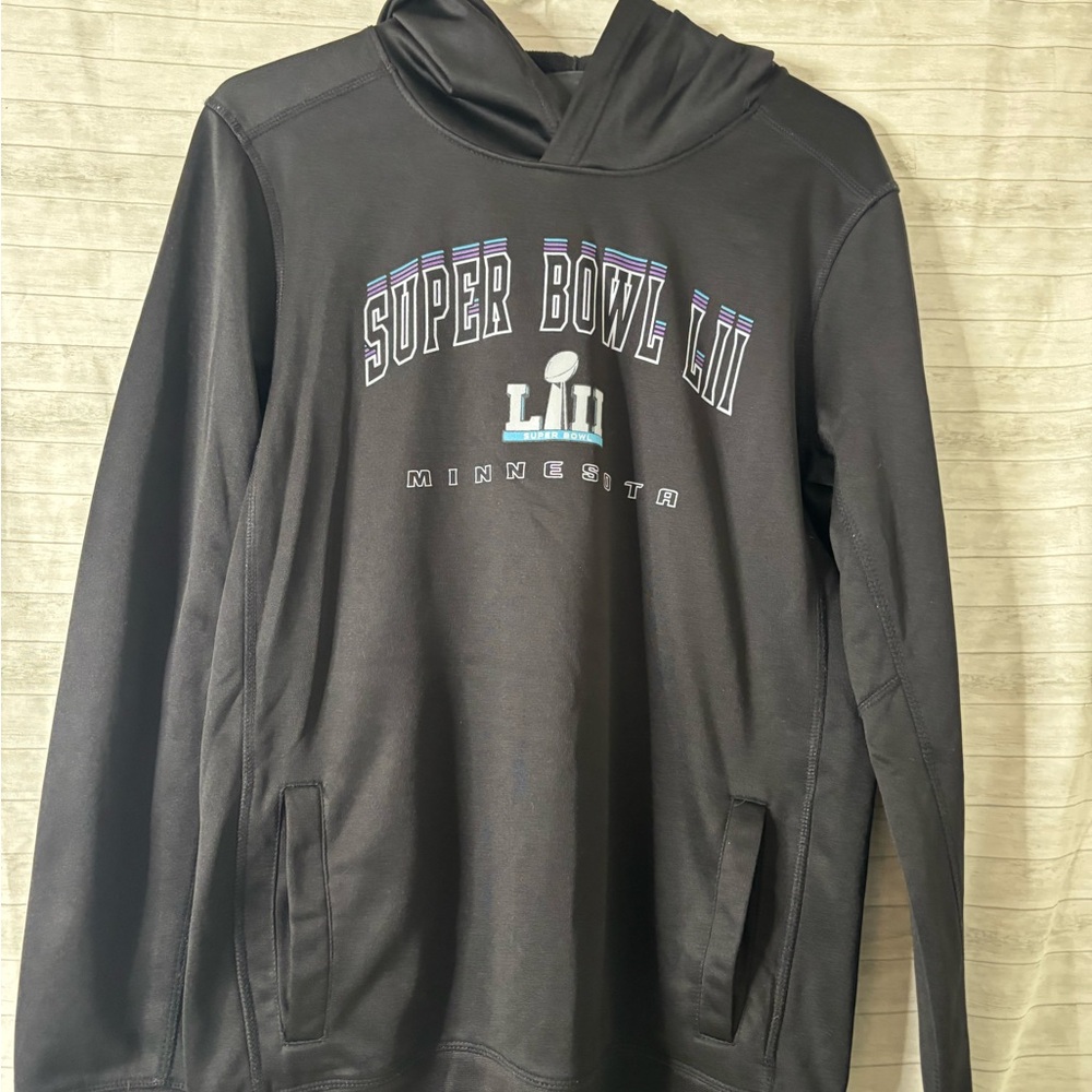 Super Bowl LII Black Hoodie(A192)